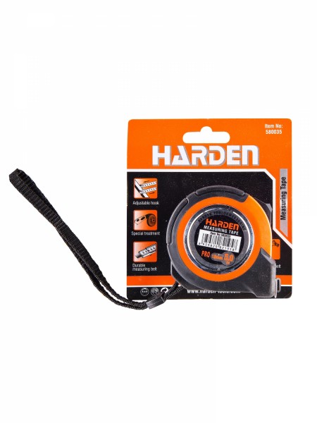 Рулетка 5м х 19мм HARDEN 580035