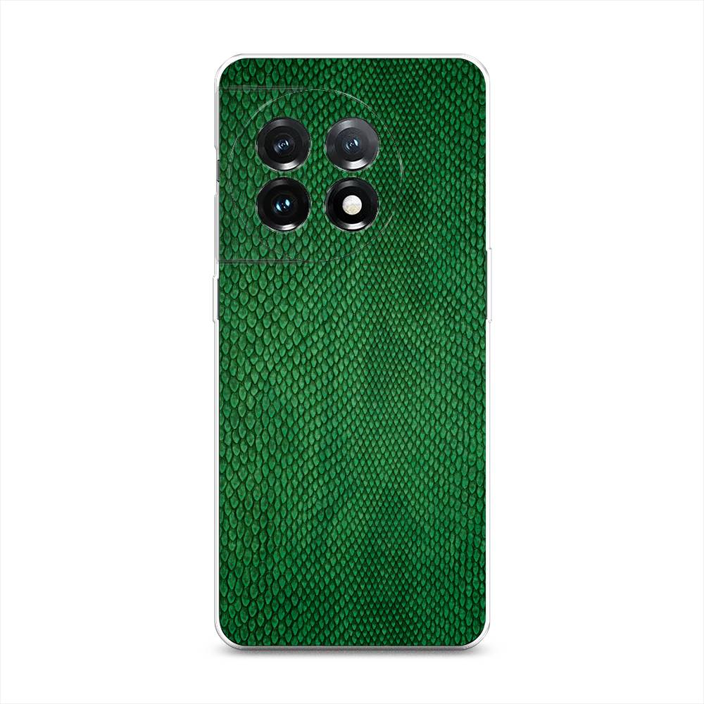 

Чехол Awog на OnePlus 11 "Изумрудная змея", Черный;зеленый;коричневый, 153650-3