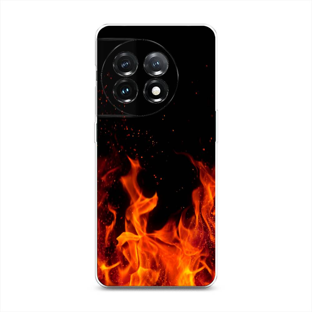 

Чехол Awog на OnePlus 11 "Все в огне", Оранжевый;черный, 153650-4