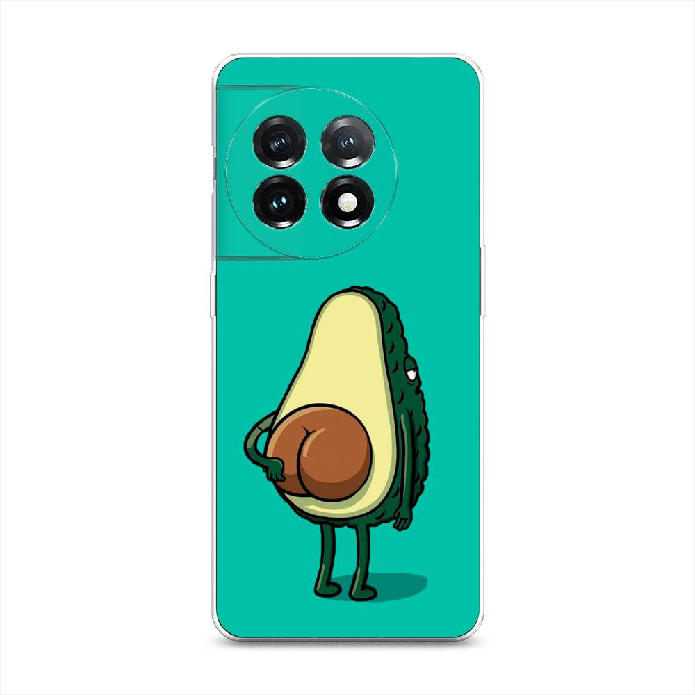 

Чехол Awog на OnePlus 11 "Попа авокадо", Голубой;коричневый, 153650-10