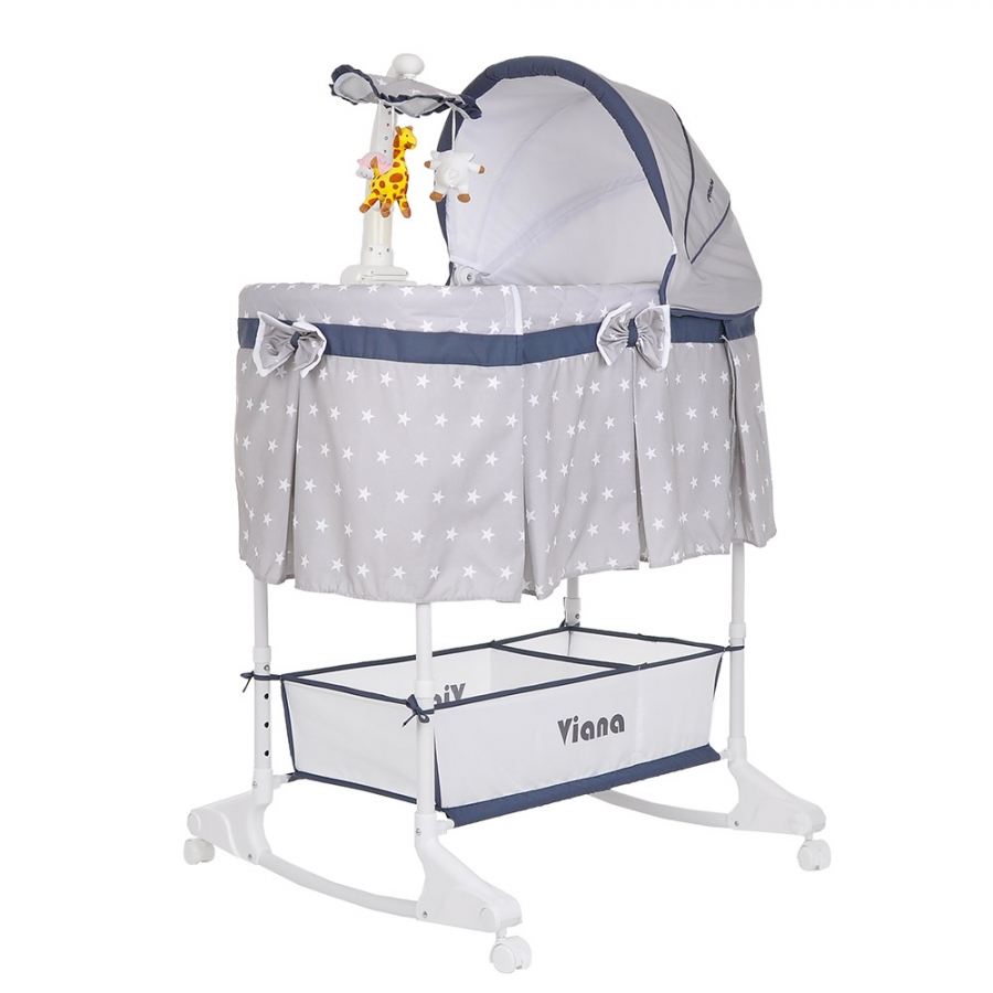 

Колыбель 3 в 1 Pituso Viana Wave Grey серый, Viana