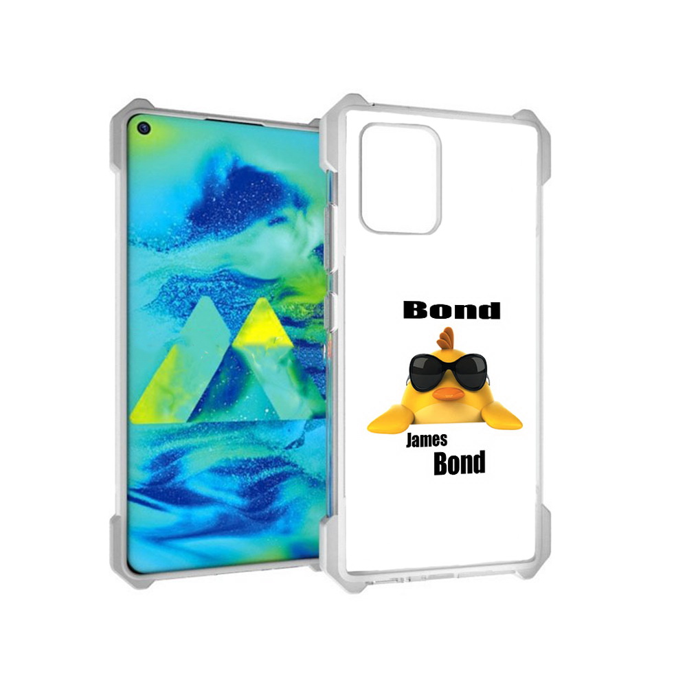 

Чехол MyPads Tocco для Samsung Galaxy S10 Lite бонд (PT143840.502.246), Прозрачный, Tocco