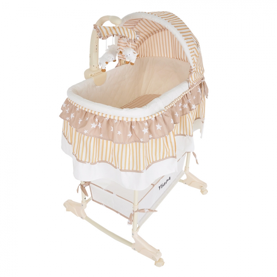 фото Колыбель pituso 3 в 1 viana stars beige