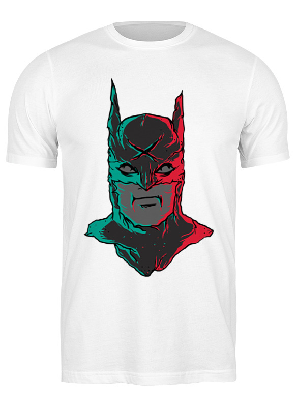 

Футболка унисекс Printio Бэтмен (batman) белая 2XL, Белый, Бэтмен (batman)