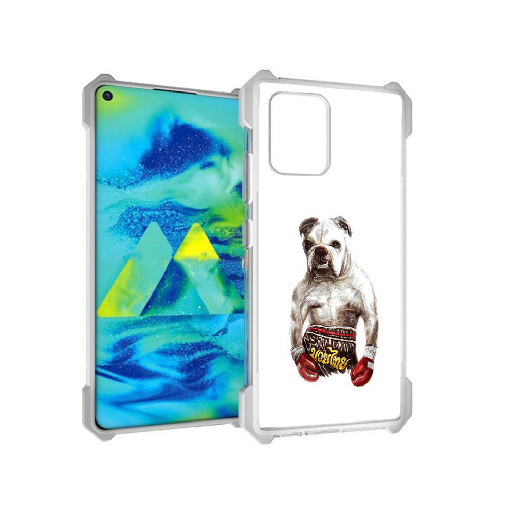 

Чехол MyPads Tocco для Samsung Galaxy S10 Lite боксер (PT143840.502.243), Прозрачный, Tocco
