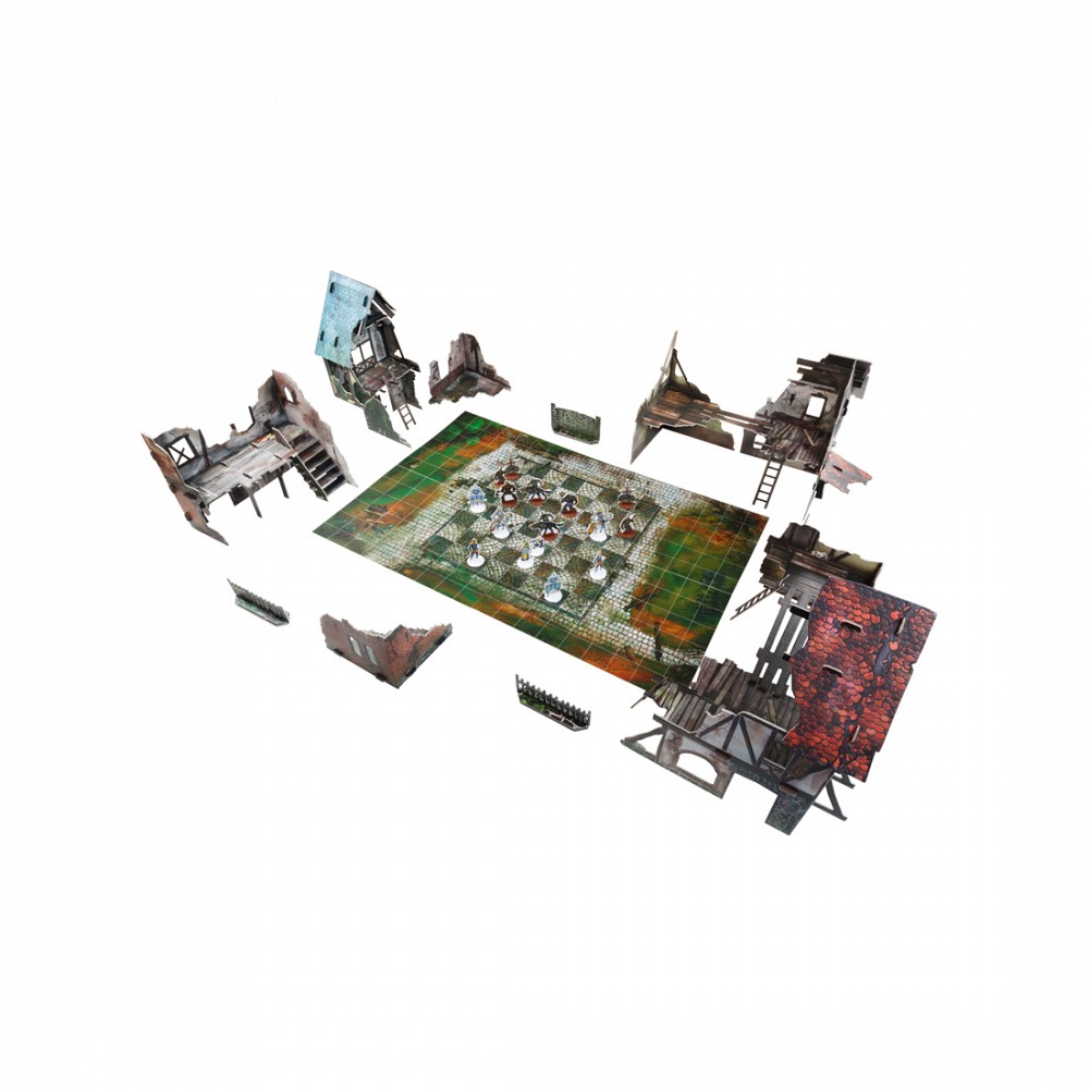 Купить Шахматная игра Городские руины Умная бумага, УмБум,