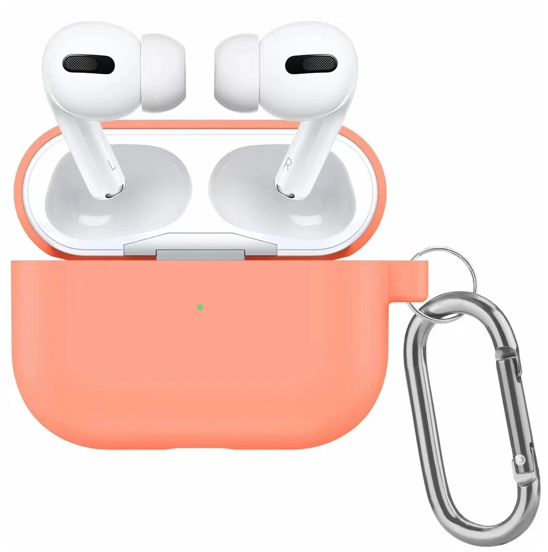 

Силиконовый чехол для Apple AirPods Pro, розовый