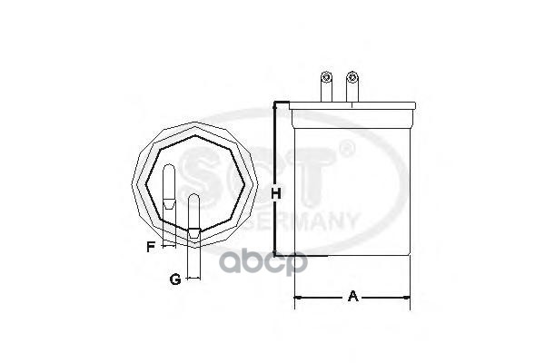 

Топливный Фильтр Mercedes-Benz 642.940/648.961 Cdi/Paz (Bus) 4230 4.75 SCT арт. st6130, ST6130