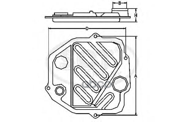 

Фильтр Акпп Ford Focus I/Ii 2.0/Fiesta 1.25-1.6 08-/Mazda 3 2.0 03-09/Mazda 6 1.8/2.0/2.3, SG1064