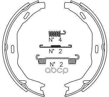 

Тормозные Барабанные Колодки Bs31003 Mercedes C Class W204 01/07> SB Nagamochi арт. BS3100, BS31003