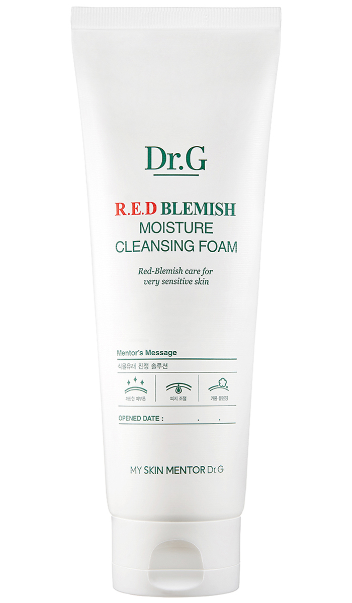 фото Пенка для очищения dr.g red blemish moisture cleansing foam