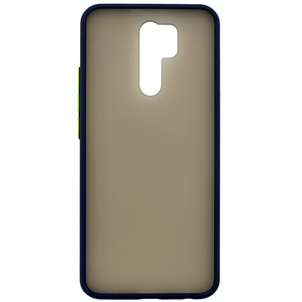 

Чехол накладка для Xiaomi Redmi 9 Plastic Matte Синий