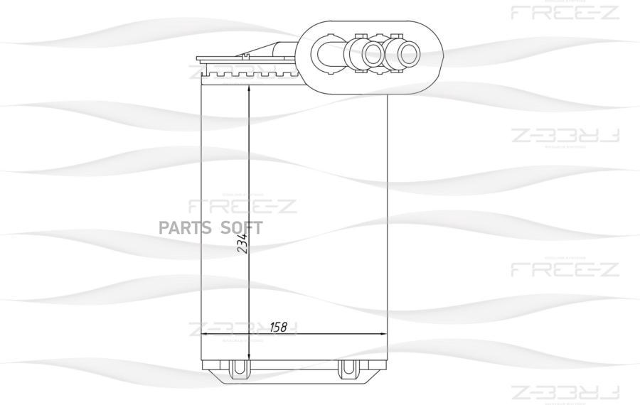 i A3, Tt 96=>/ Vw Golf, Bora, New Beetle, Polo 97=>/ Skoda Octavia 96=> FREE-Z арт. KW0248