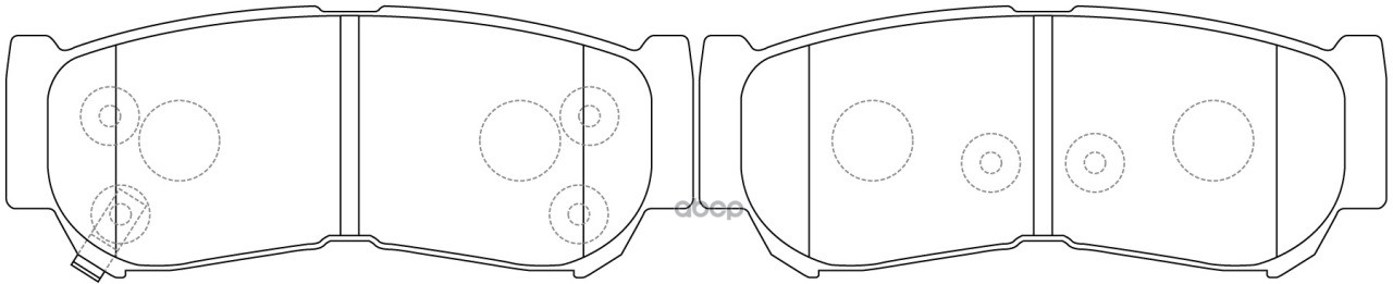 

Тормозные Дисковые Колодки Bp10447 [Rr] Hyundai Santa Fe 2.2/2.7l 06-, 3.2/3.3l 07-, H1 St, BP10447
