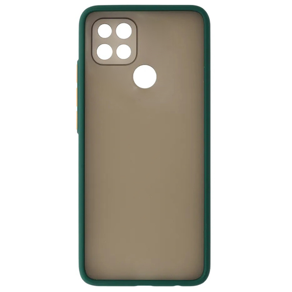 

Чехол накладка для Oppo A15s Plastic Matte Зеленый
