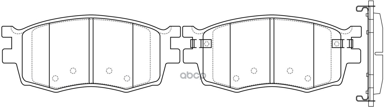 

Тормозные Дисковые Колодки Bp10435 Hyundai Accent 1.5 2005 - 2010; Kia Rio 1.4 2005 - По Н, BP10435