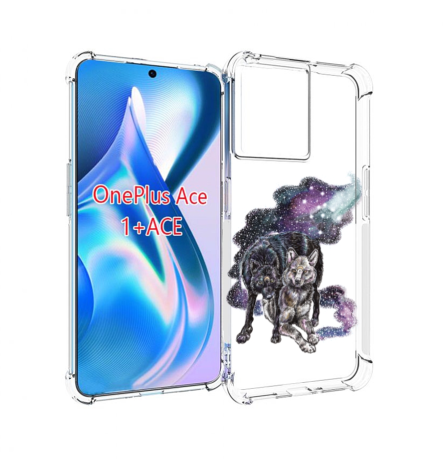 

Чехол MyPads звездные волки для OnePlus Ace, Прозрачный, Tocco