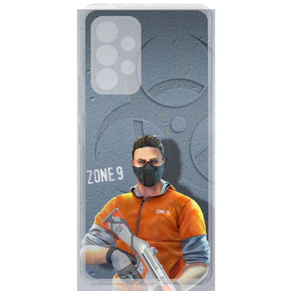 

Чехол-накладка Krutoff (Standoff 2) - Биотеррор для Samsung Galaxy A53 5G, Прозрачный