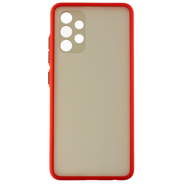 

Чехол накладка для Samsung Galaxy A72 Plastic Matte Красный