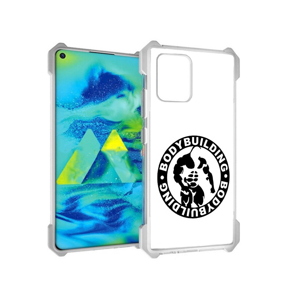 

Чехол MyPads Tocco для Samsung Galaxy S10 Lite бодибилдинг (PT143840.502.240), Прозрачный, Tocco