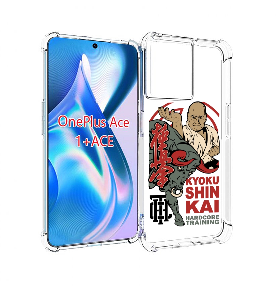 

Чехол MyPads единоборства рисунок для OnePlus Ace, Прозрачный, Tocco