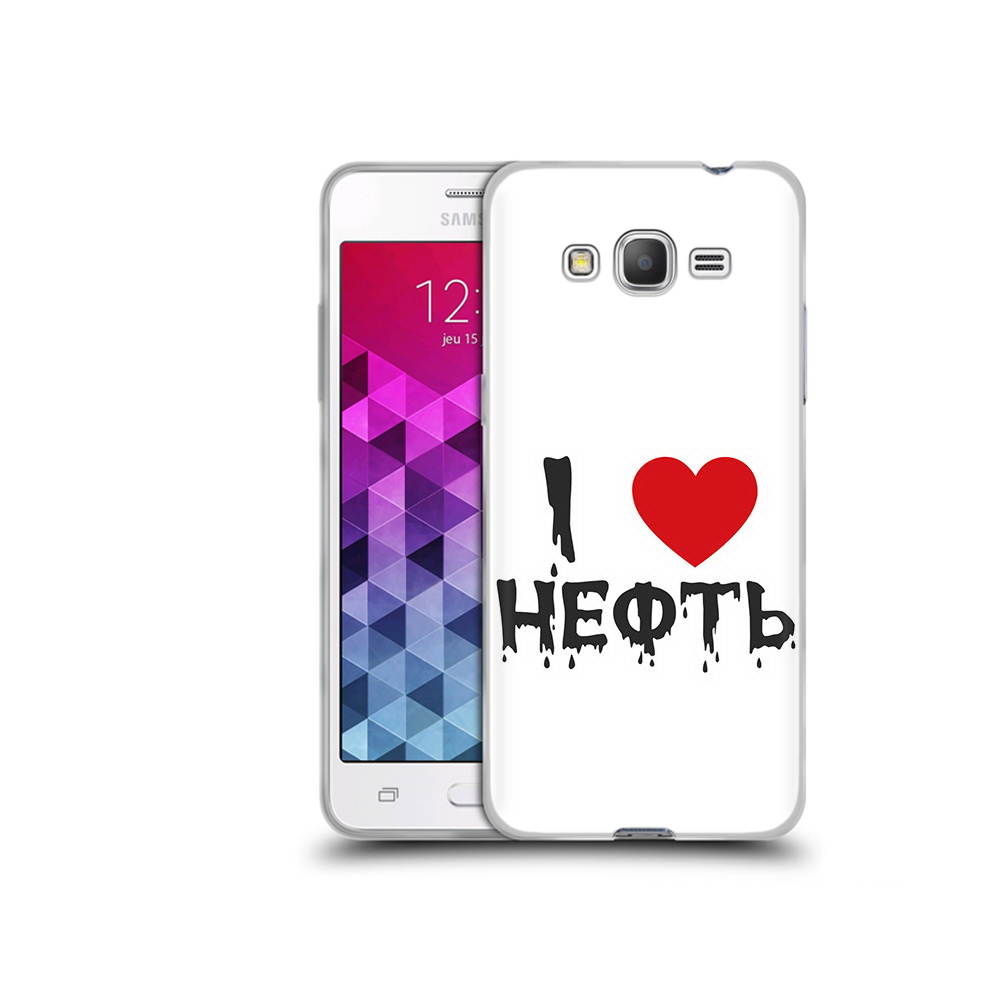 

Чехол MyPads Tocco для Samsung Galaxy Grand Prime нефть, Прозрачный, Tocco