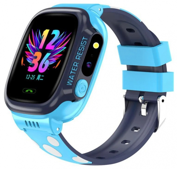 фото Смарт-часы smart baby watch y92 2g, с поддержкой wi-fi и gps, hd камера, sim card blue