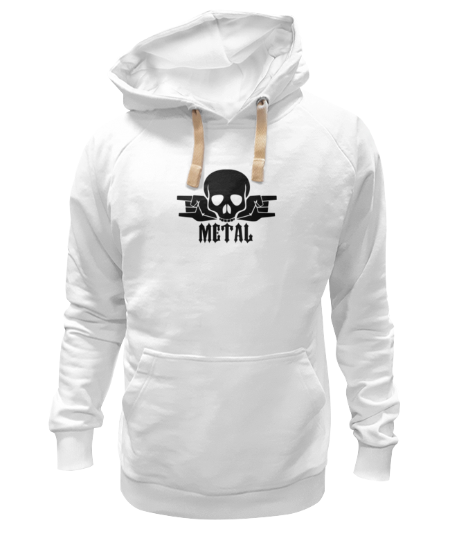 

Худи унисекс Printio Metal белое 2XL, Белый, Metal