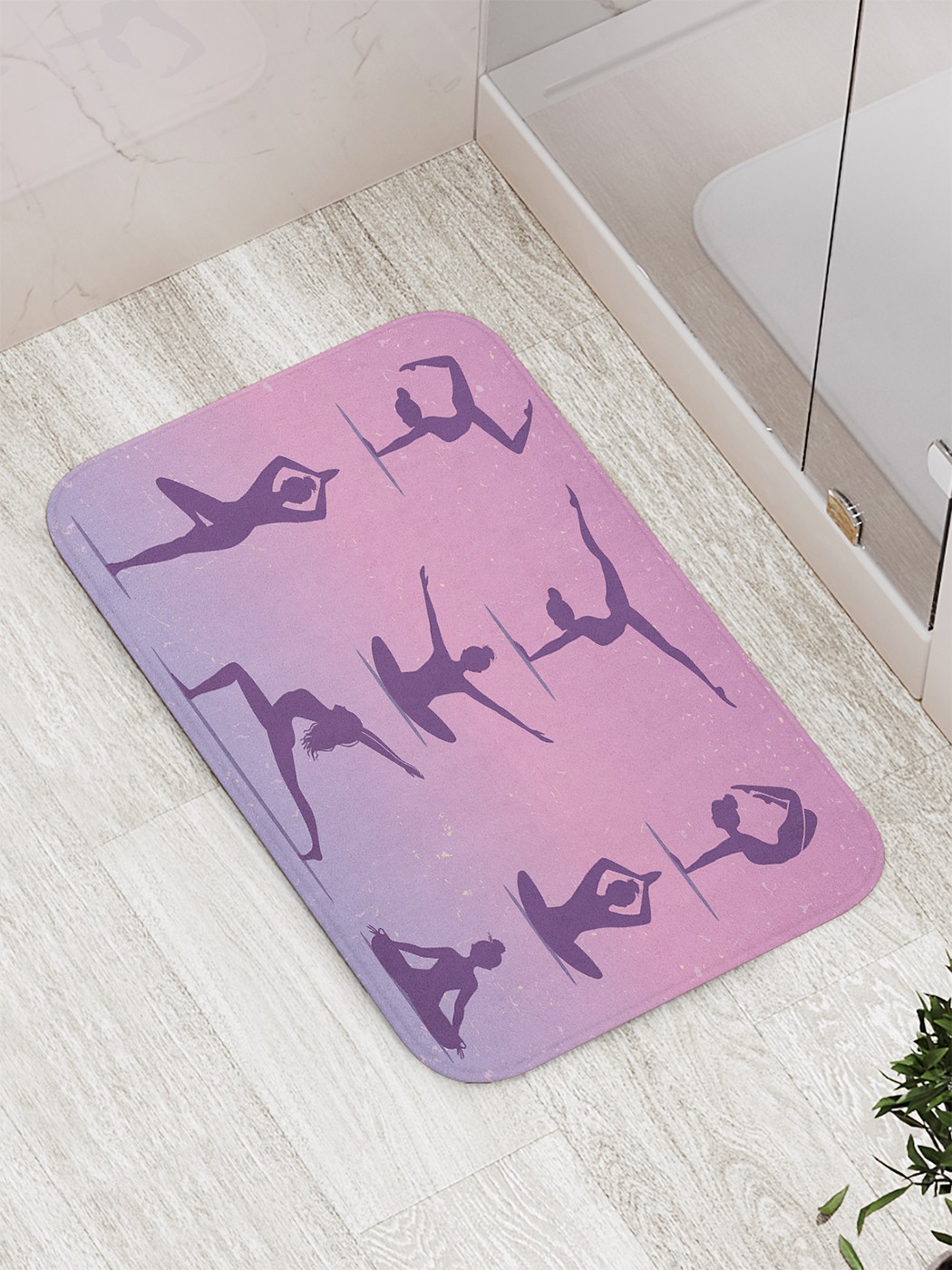 

bath_85376 Коврик противоскользящий для ванной, сауны, бассейна, 77х52 см