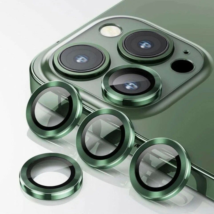 

Защитное стекло камеры iPhone 13 Pro/13 Pro Max (светящийся зелёный)