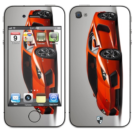 

Наклейка виниловая Black Horn для iPhone 4/4S (Au 35)