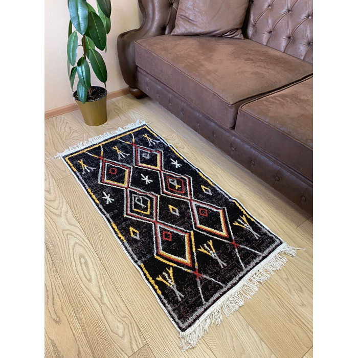 Коврик двухсторонний с бахромой Zalel 160х230 арт 2060