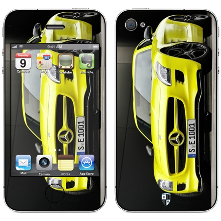 

Наклейка виниловая Black Horn для iPhone 4/4S (Au 26)