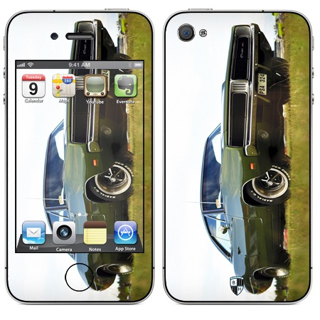 

Наклейка виниловая Black Horn для iPhone 4/4S (Au 19)