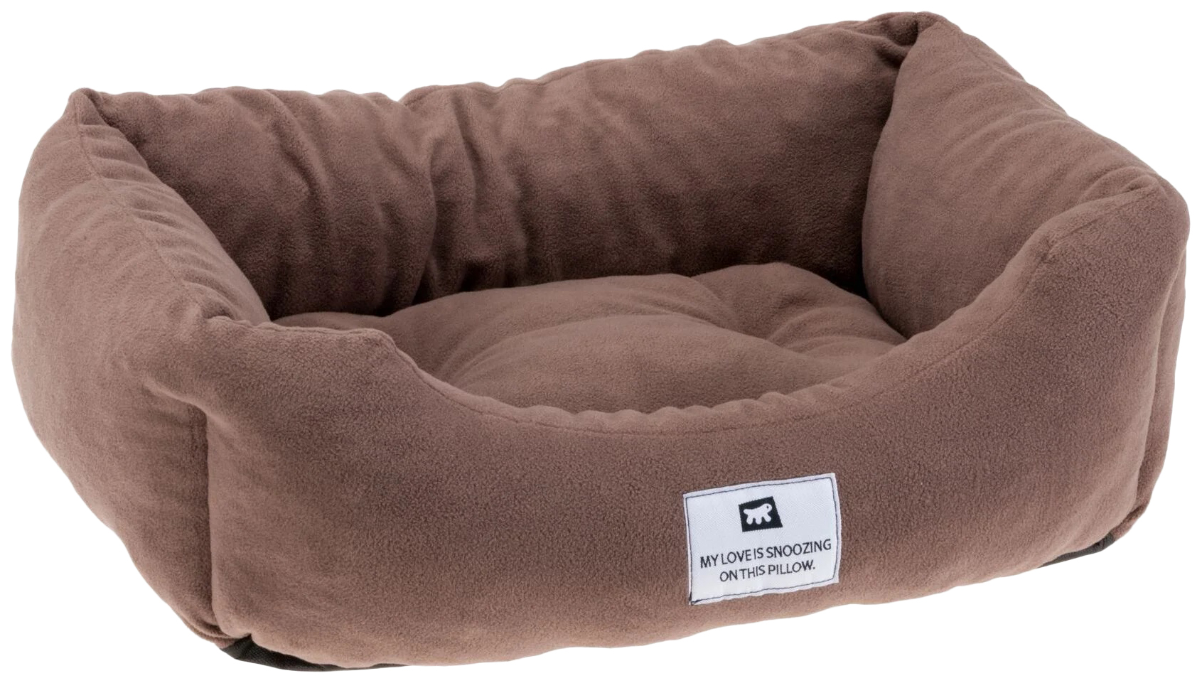 

Софа Ferplast Coccolo Microfleece серая для животных 78 х56 х22 см