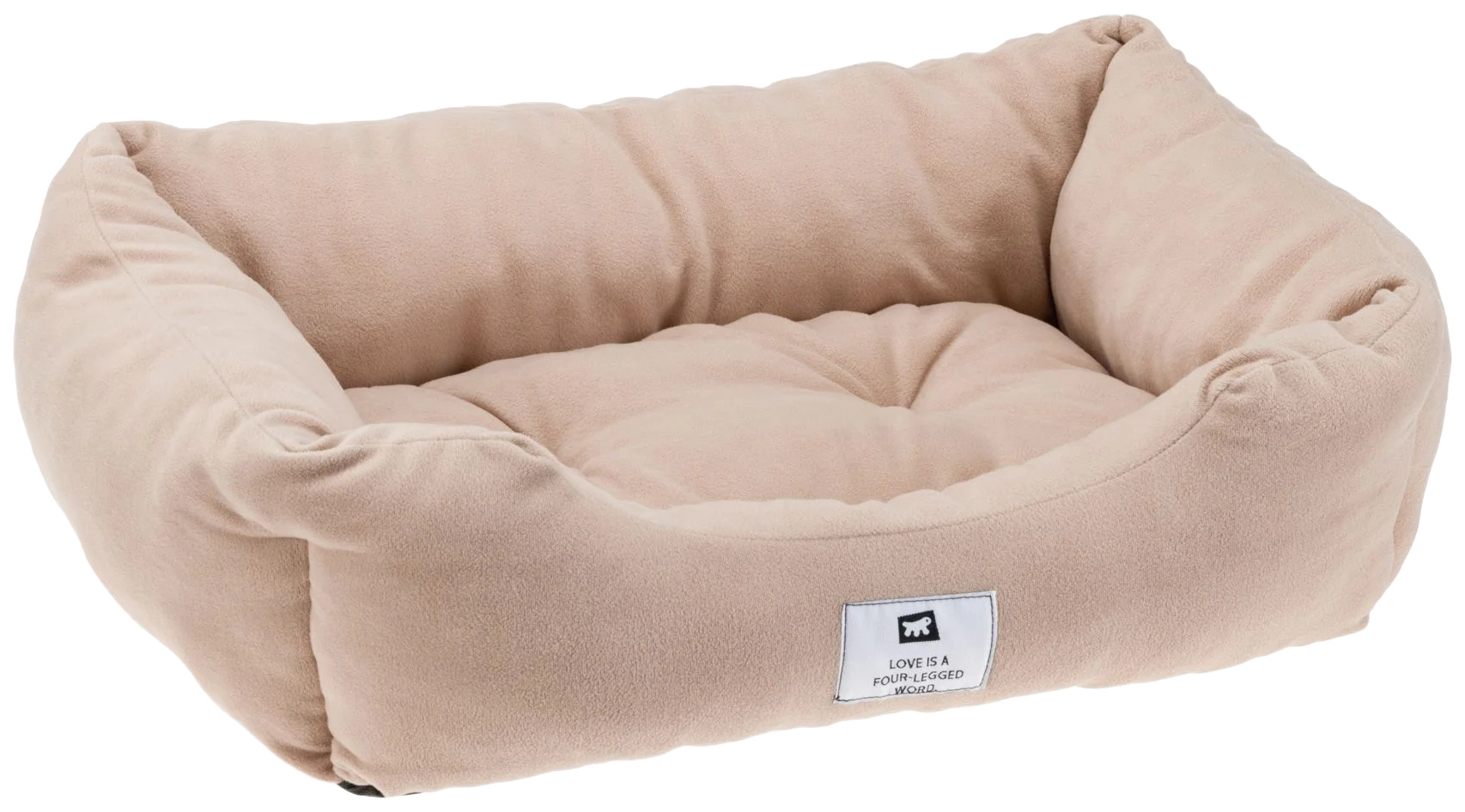 

Софа Ferplast Coccolo Microfleece бежевая для животных 66 х50 х20 см