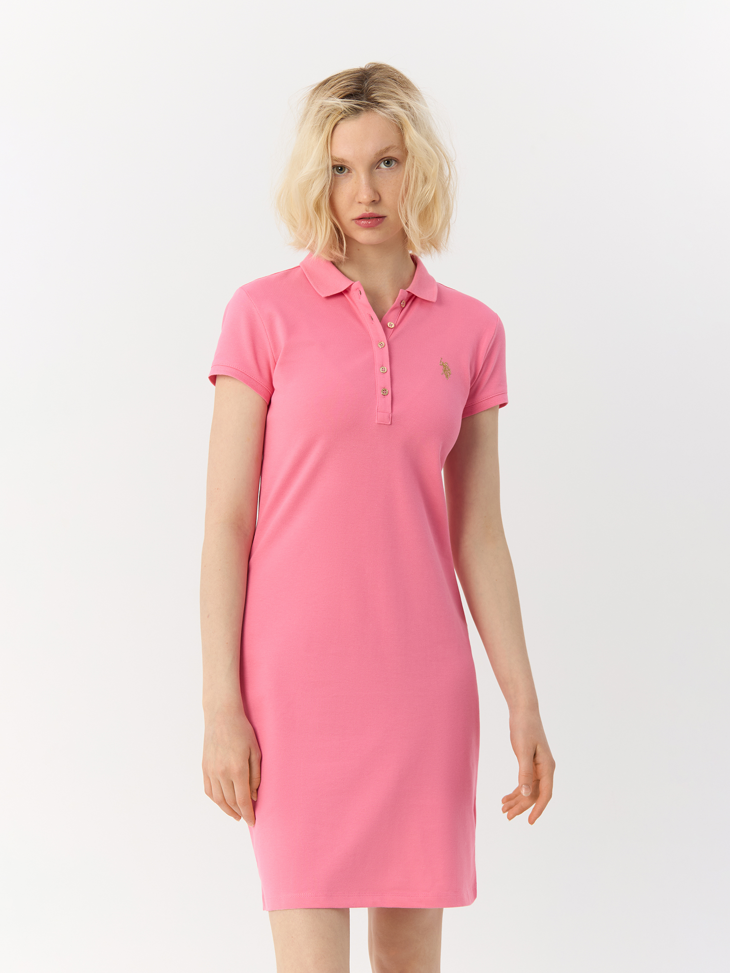 

Платье женское U.S. POLO Assn. G082SZ0750MTS02220-075-R розовое S, Розовый, G082SZ0750MTS02220-075-R