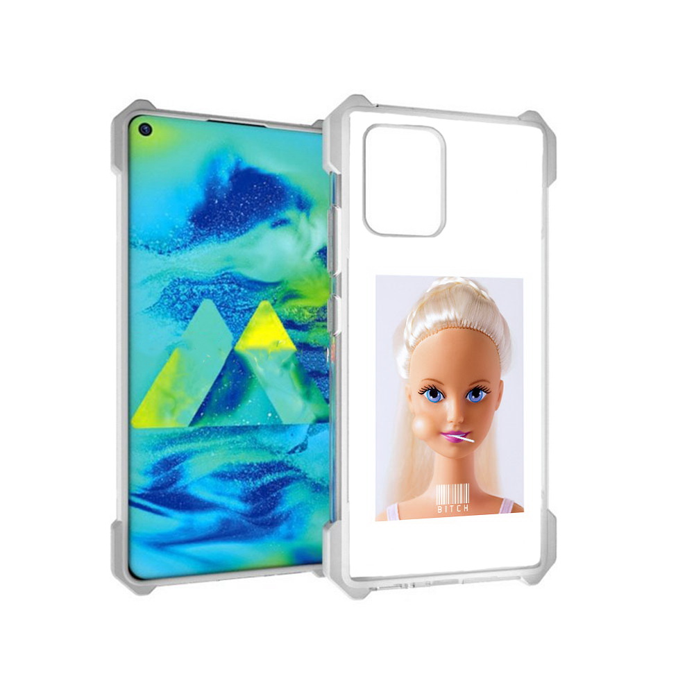 

Чехол MyPads Tocco для Samsung Galaxy S10 Lite барби (PT143840.502.226), Прозрачный, Tocco