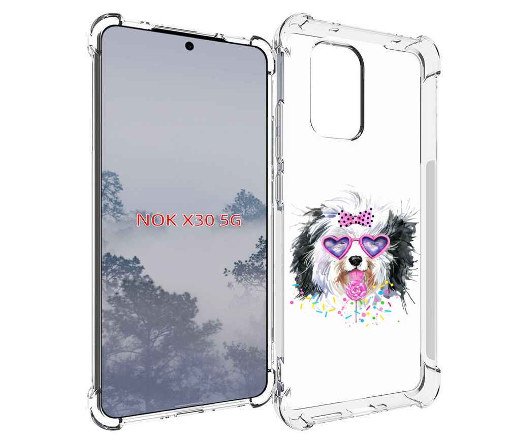 

Чехол MyPads пушистик для Nokia X30 5G, Tocco
