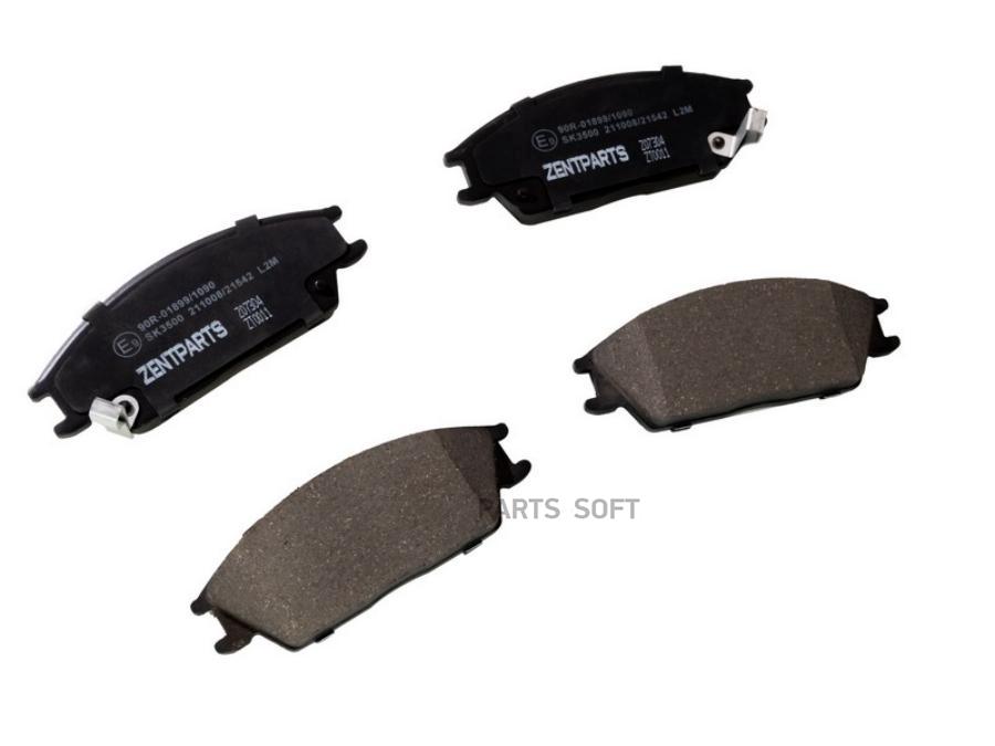 

Колодки дисковые передние \ Hyundai Accent all 00> Z07304