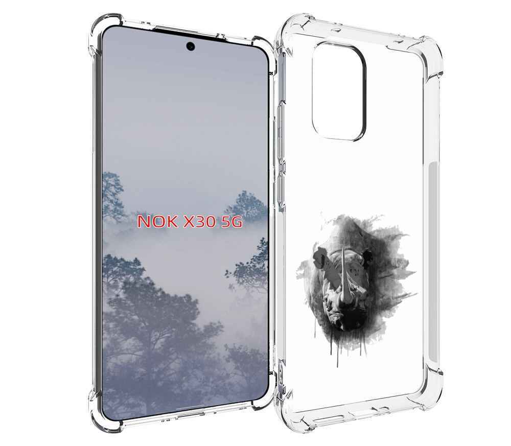 

Чехол MyPads носорог для Nokia X30 5G, Tocco