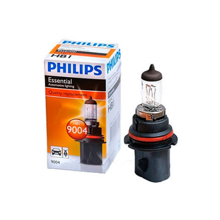 фото Лампа галогенная hb1 12v 65/45w p29t philips 9004c1