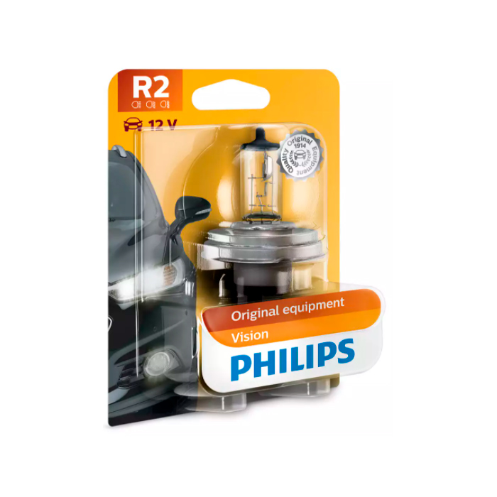 

Лампа Накаливания Блистер 1шт R2 12v 45/40w P45t-41 Philips 12475B1