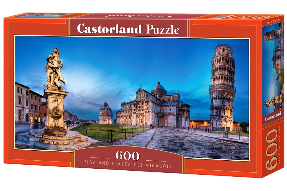 

Пазл Castorland Пизанская башня, 600 дет