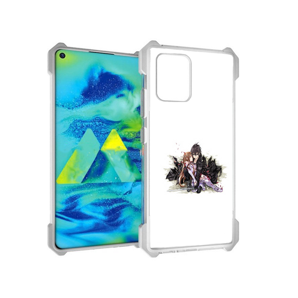 

Чехол MyPads Tocco для Samsung Galaxy S10 Lite аниме асуна (PT143840.502.222), Прозрачный, Tocco