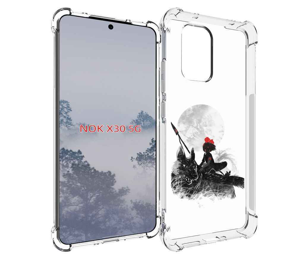 

Чехол MyPads мононоке для Nokia X30 5G, Tocco
