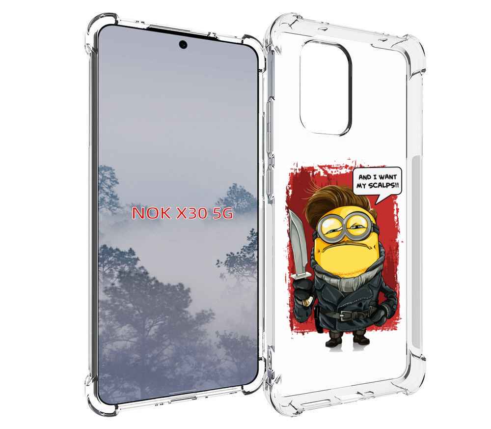 

Чехол MyPads миньон убийца для Nokia X30 5G, Tocco