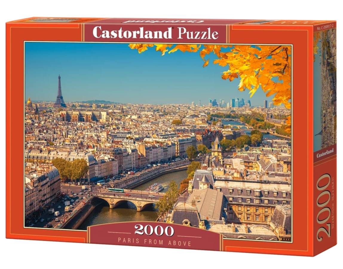 

Пазл Castorland Париж с высоты, 2000 дет