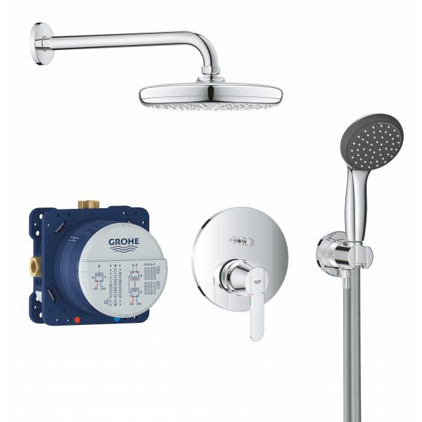 

Душевая система GROHE Get с верхним душем Vitalio Start 210, хром (25220001)