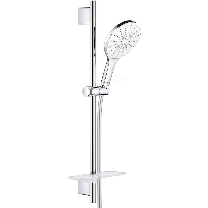 

Душевой гарнитур Grohe Rainshower SmartActive 26592LS0 Белая луна Хром